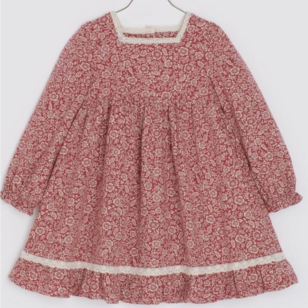 Isla dress paisley floral rouge
LITTLE COTTON CLOTHES
